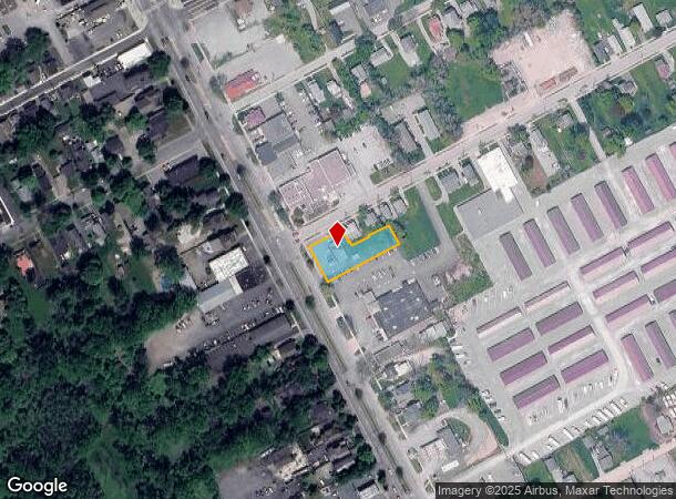 395 S Main St, Canandaigua, NY Parcel Map