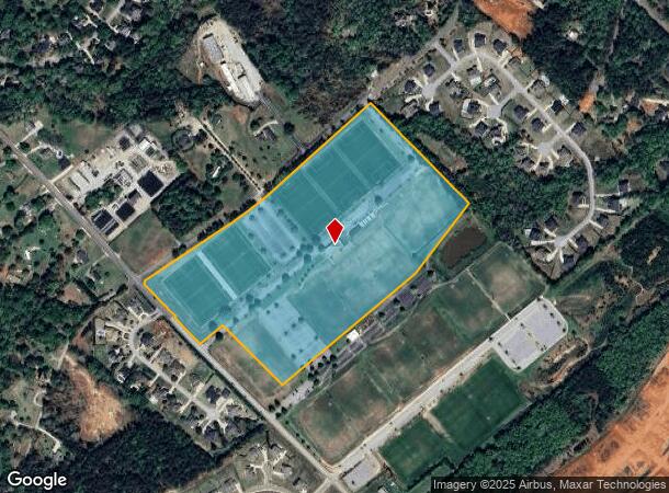 1025 Anderson Ridge Rd, Greer, SC Parcel Map