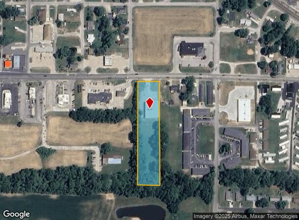 1023 W Broadway St, Princeton, IN Parcel Map