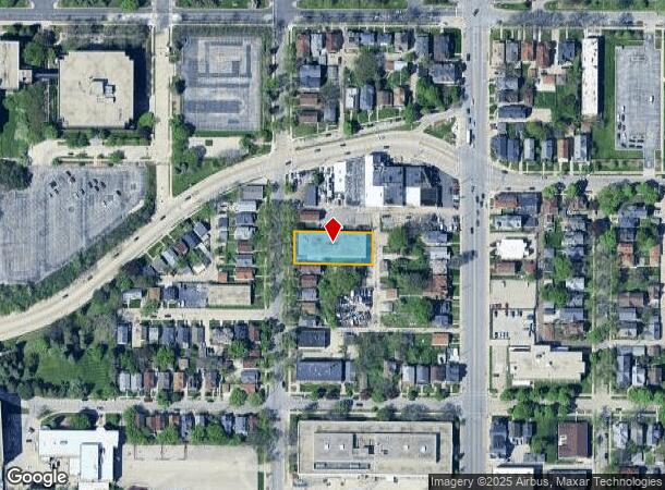  954 N 37Th St, Milwaukee, WI Parcel Map