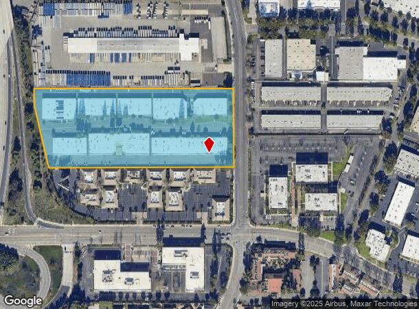 616 N Eckhoff St, Orange, CA Parcel Map