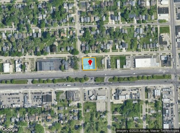 222 W 8 Mile Rd, Hazel Park, MI Parcel Map