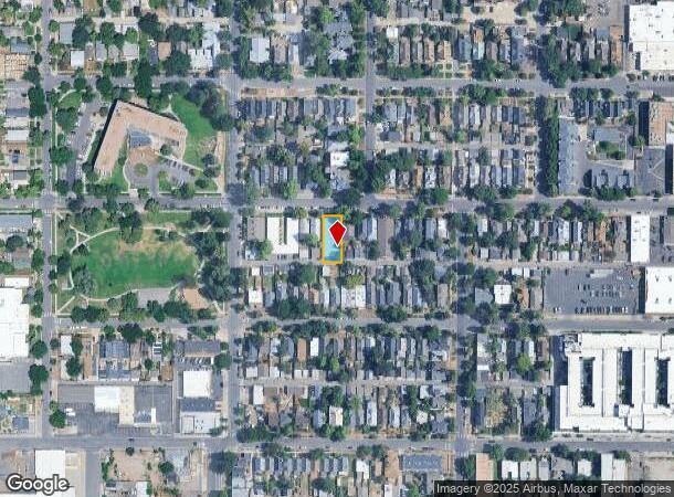  204 W Ellsworth Ave, Denver, CO Parcel Map