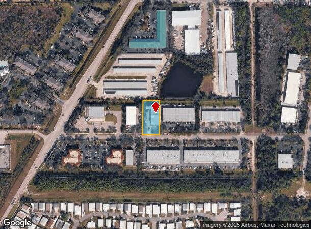  1025 Collier Center Way, Naples, FL Parcel Map