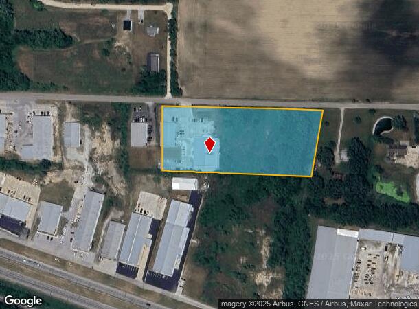 3691 E 100 S, Pierceton, IN Parcel Map