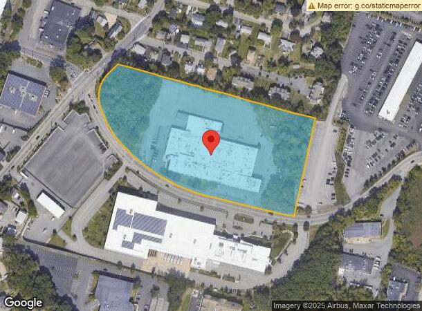  100 Morse St, Norwood, MA Parcel Map