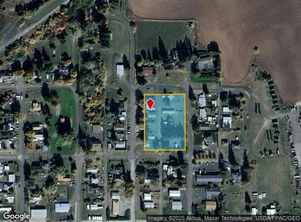  600 N Broadway St, Tekoa, WA Parcel Map