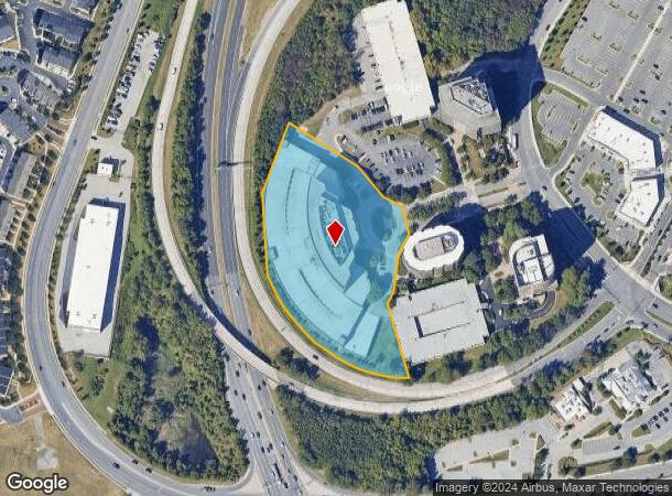  10455 Mill Run Cir, Owings Mills, MD Parcel Map