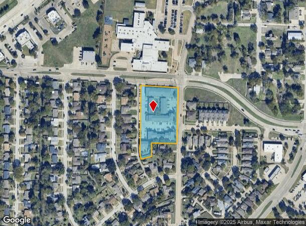  301 W Kirby St, Wylie, TX Parcel Map