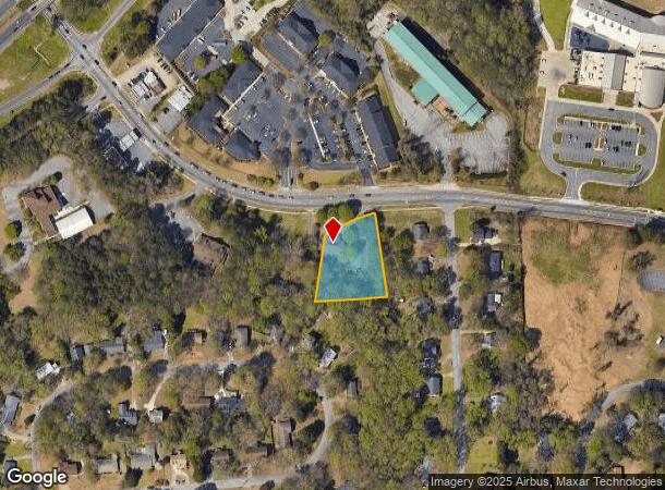  1175 Oglethorpe Ave, Athens, GA Parcel Map