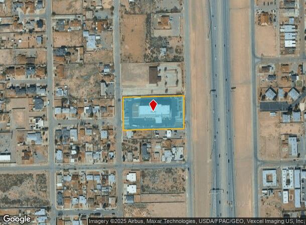 8725 Gateway Blvd S, El Paso, TX Parcel Map