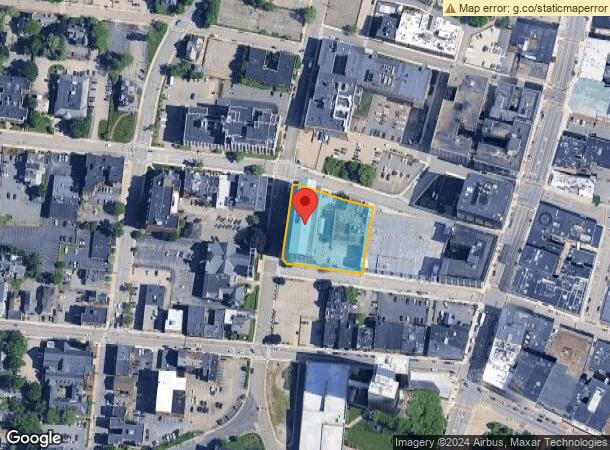  22 Elm St, Worcester, MA Parcel Map