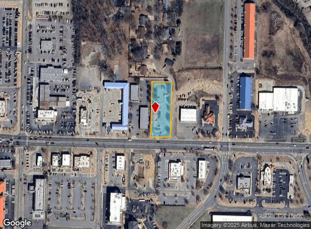 1012 E Oak St, Conway, AR Parcel Map