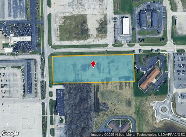 Dustin Rd, Oregon, OH Parcel Map