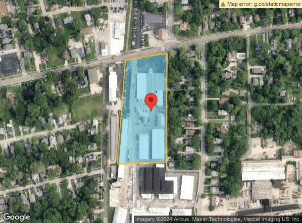  514 E Vandalia St, Edwardsville, IL Parcel Map