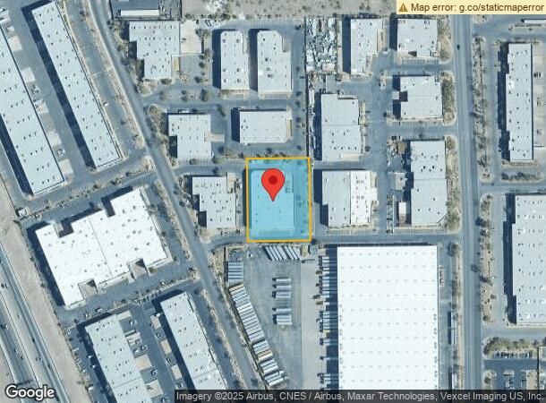  7490 Commercial Way, Henderson, NV Parcel Map