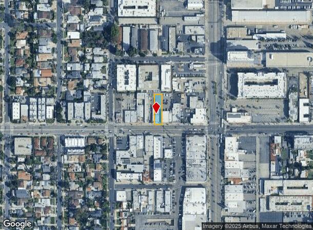  14531 Vanowen St, Van Nuys, CA Parcel Map