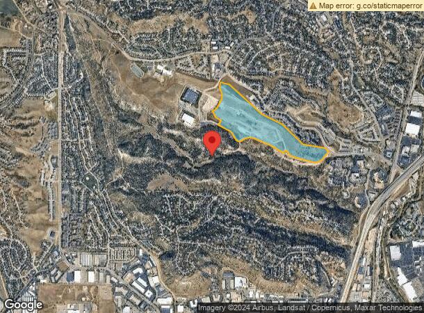  301 S Rockrimmon Blvd, Colorado Springs, CO Parcel Map