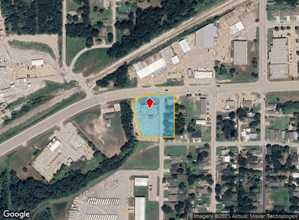  600 W Dewey Ave, Sapulpa, OK Parcel Map