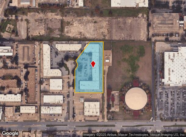 11836 Judd Ct, Dallas, TX Parcel Map