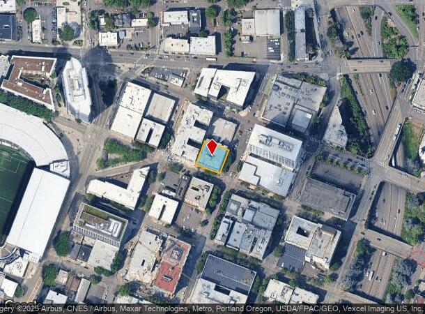  1621 Sw Morrison St, Portland, OR Parcel Map