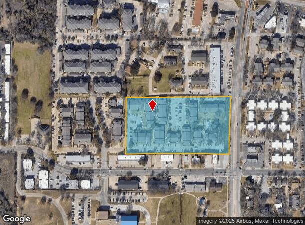  1800 Teasley Ln, Denton, TX Parcel Map