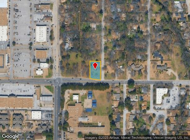  1519 W Randol Mill Rd, Arlington, TX Parcel Map