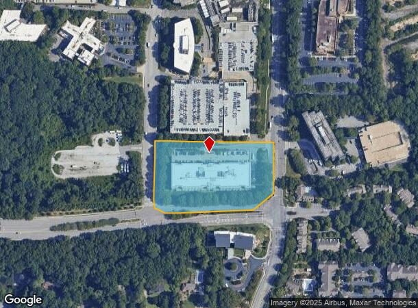  5445 Meridian Mark Rd, Atlanta, GA Parcel Map