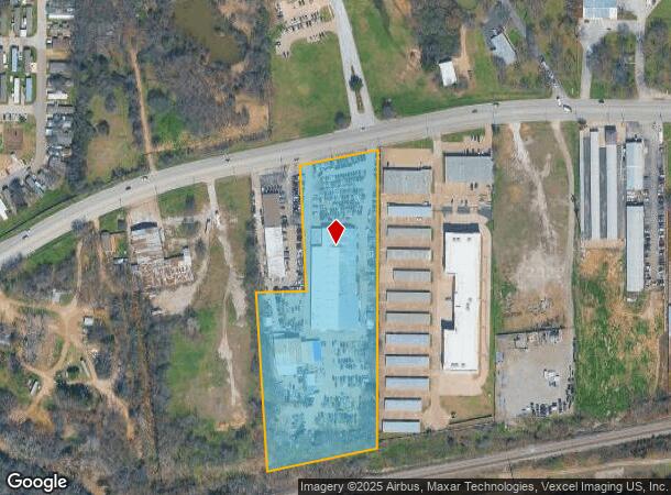  3100 W Division St, Arlington, TX Parcel Map