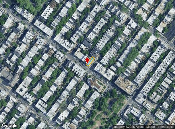 729 Knickerbocker Ave, Brooklyn, NY Parcel Map