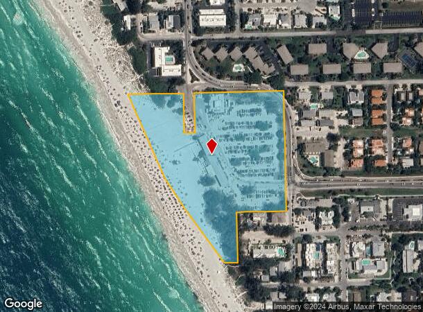  4000 Gulf Dr, Holmes Beach, FL Parcel Map