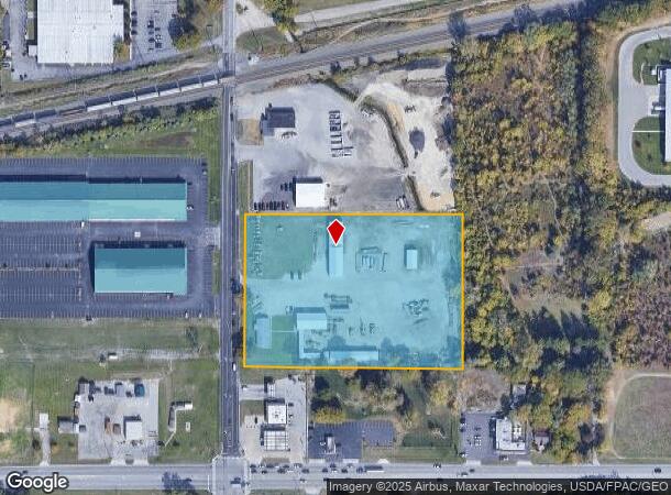  1625 Albon Rd, Holland, OH Parcel Map