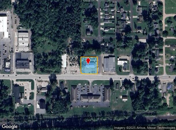  1504 Lincolnway W, Osceola, IN Parcel Map