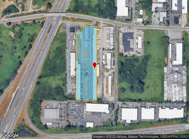 1302 W Main St, Auburn, WA Parcel Map