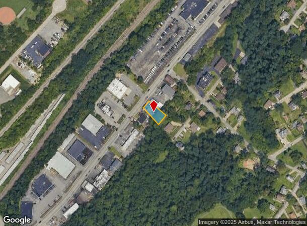  3301 Library Rd, Pittsburgh, PA Parcel Map