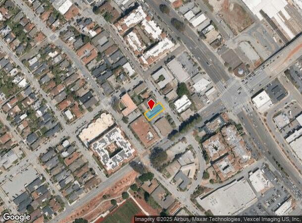  43 Broadway, Millbrae, CA Parcel Map