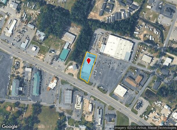  2101 Memorial Dr, Waycross, GA Parcel Map