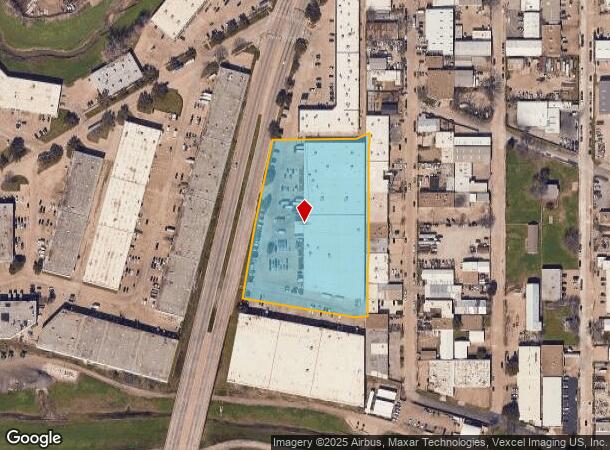 1130 Inwood Rd, Dallas, TX Parcel Map