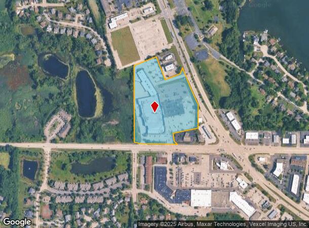 345 S Rand Rd, Lake Zurich, IL Parcel Map