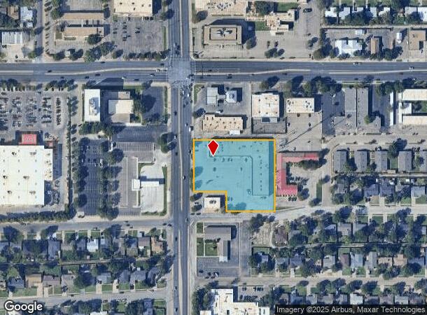 5015 University Ave, Lubbock, TX Parcel Map