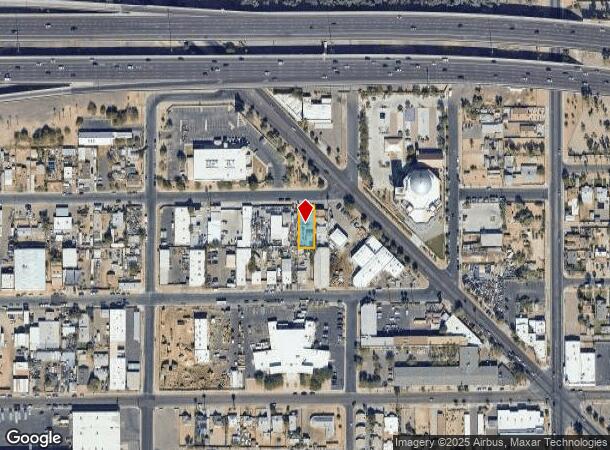 1609 W Latham St, Phoenix, AZ Parcel Map