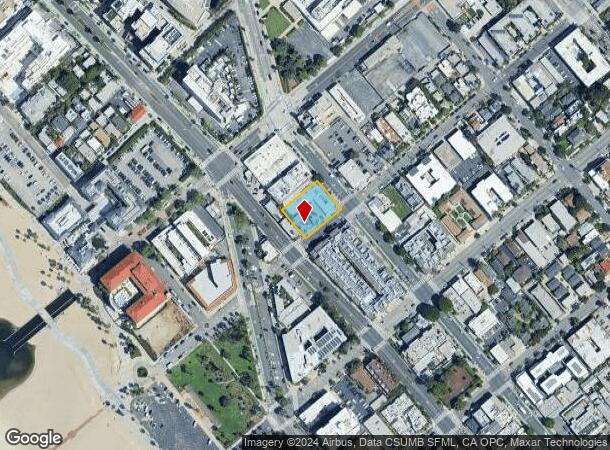  145 Bay St, Santa Monica, CA Parcel Map