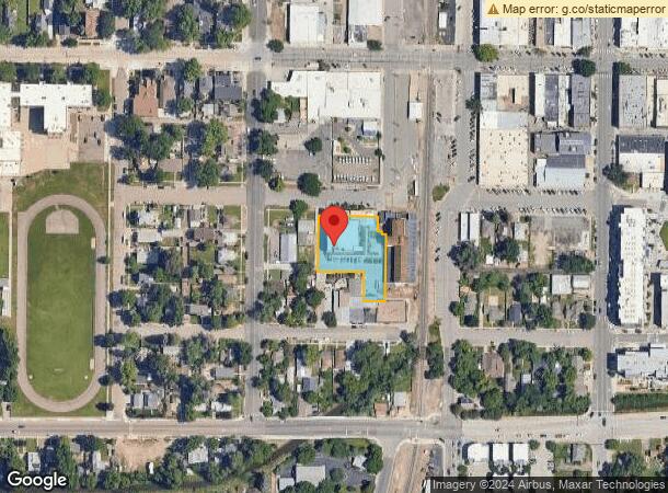  140 W 3Rd St, Loveland, CO Parcel Map