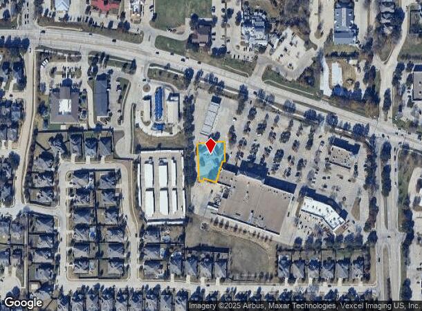 2341 Justin Rd, Flower Mound, TX Parcel Map