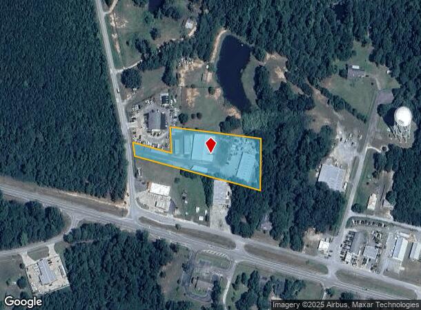  3266 N Lizella Rd, Lizella, GA Parcel Map