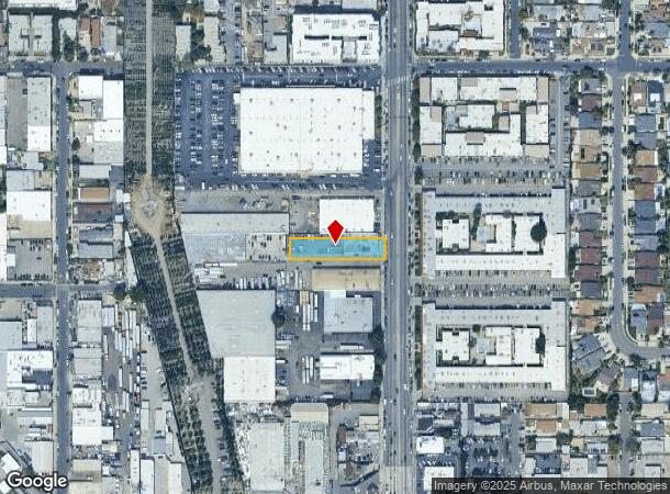 7315 Lankershim Blvd, North Hollywood, CA Parcel Map