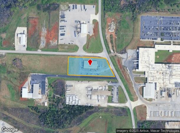  287 Woodall Rd, Decatur, AL Parcel Map