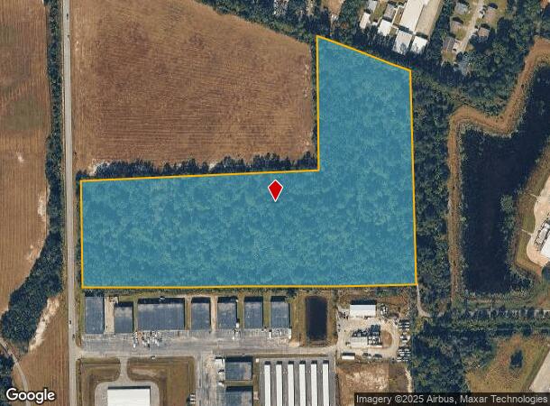  1208 Lige Branch Ln, St Johns, FL Parcel Map