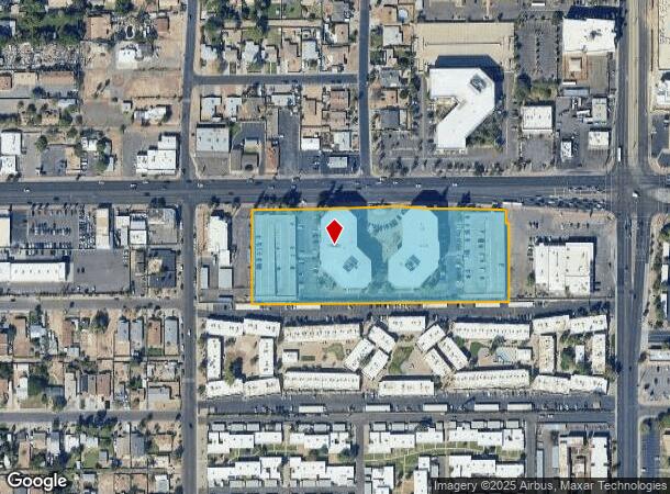  2001 W Camelback Rd, Phoenix, AZ Parcel Map