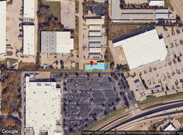 671 Industrial Blvd, Grapevine, TX Parcel Map